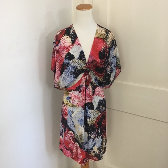 Leifsdottir Floral Silk Dress - Picture 2 of 7